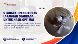 5 Langkah Pengecoran Lapangan Olahraga untuk Hasil Optimal