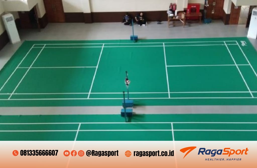 faktor bangun lapangan badminton