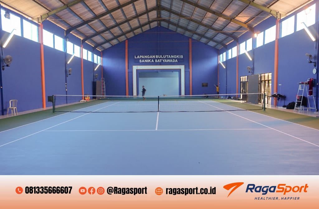 perawatan pencahayaan lapangan tenis