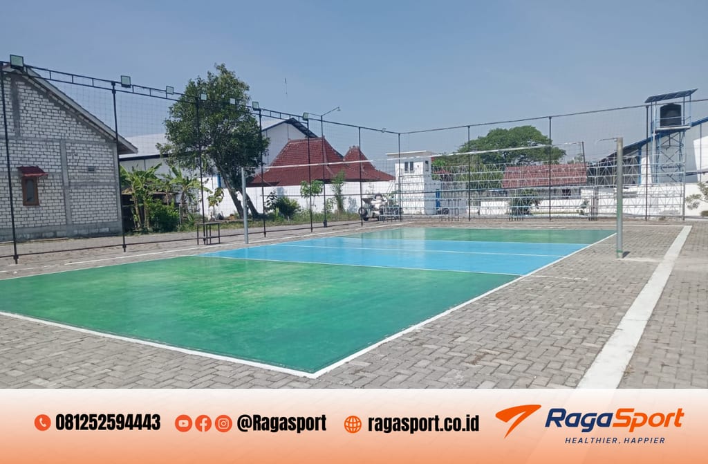top rekomendasi Material Lapangan Voli Profesional