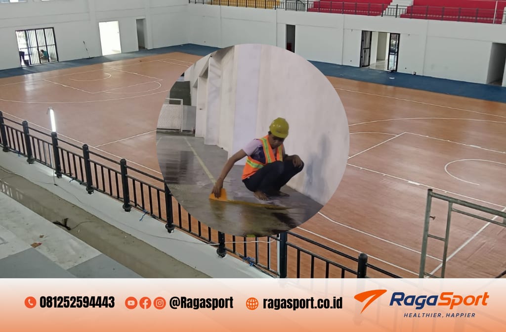 manfaat flooring vinyl untuk proyek lapangan basket