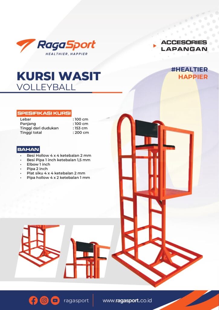 Kursi Wasit Voli