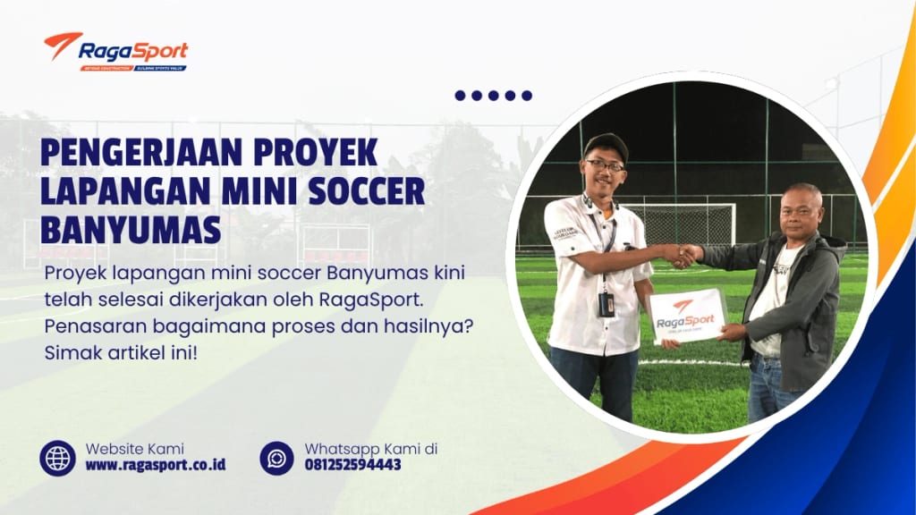 Pengerjaan Proyek Lapangan Mini Soccer Banyumas