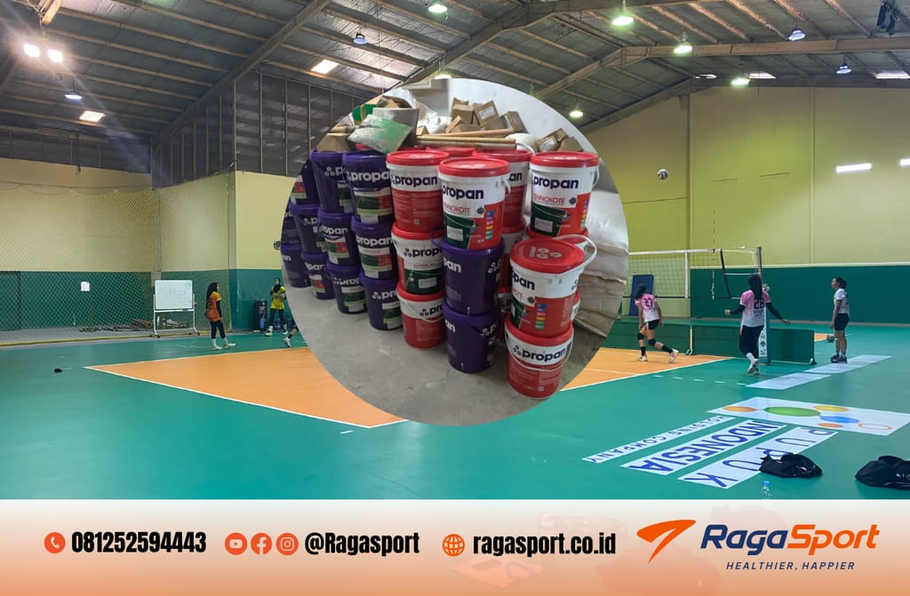 estimasi Flexi Pave untuk Proyek Lapangan Voli