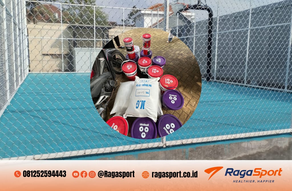 pentingnya warna cat lapangan basket