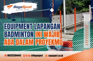 equipment lapangan badminton
