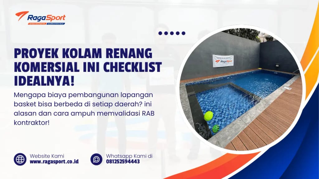 Proyek Kolam Renang Komersial ini Checklist Idealnya!