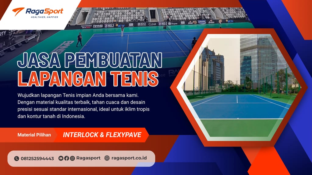jasa pembuatan lapangan tenis