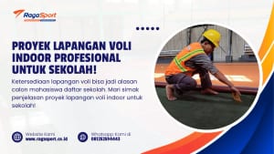 Proyek Lapangan Voli Indoor Profesional untuk Sekolah!