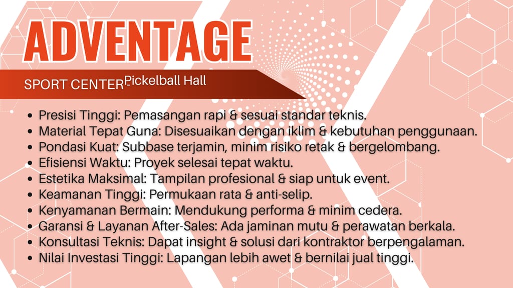 adventage jasa pasang flooring lapangan