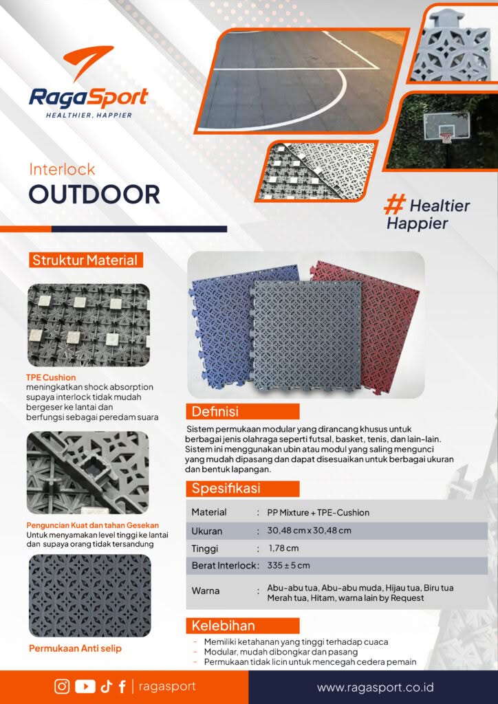 jasa pasang flooring interlock outdoor #1